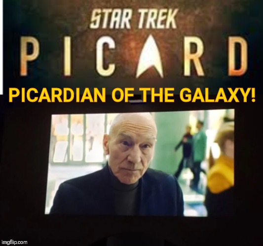 Picardian of the Galaxy | PICARDIAN OF THE GALAXY! | image tagged in picardian of the galaxy | made w/ Imgflip meme maker