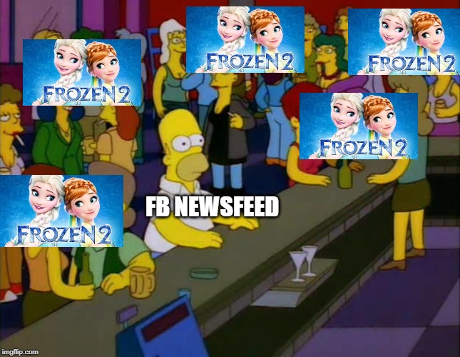 It's one of those days...... | FB NEWSFEED | image tagged in homer simpson me on facebook | made w/ Imgflip meme maker