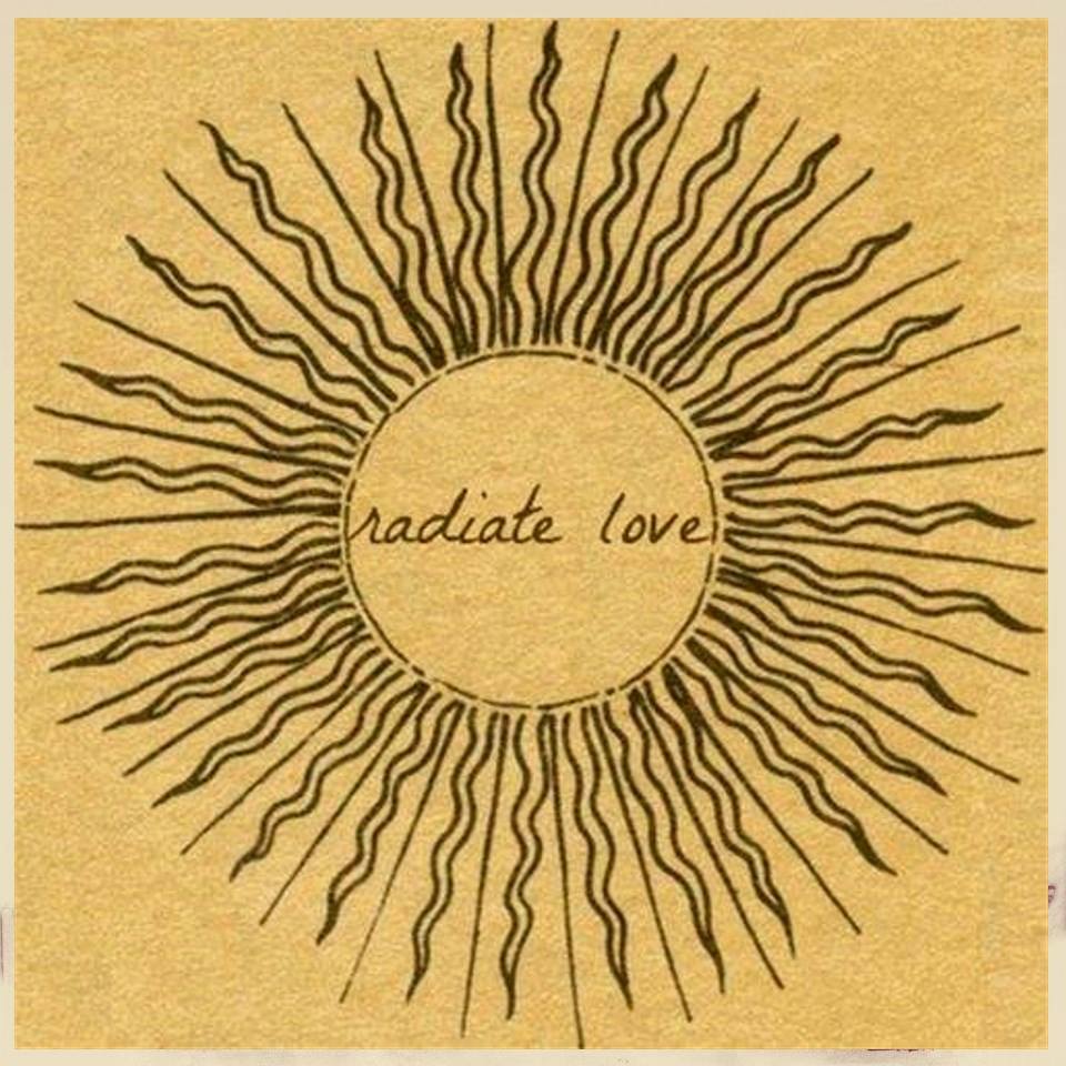 High Quality radiate love Blank Meme Template