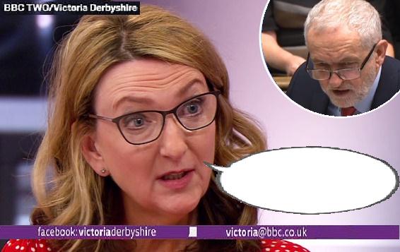 Victoria Derbyshire Blank Meme Template