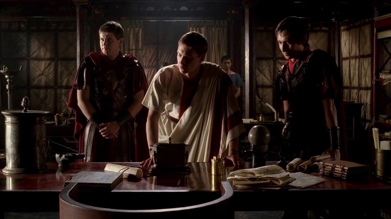 Octavian, Agrippa, and Maecenas Blank Meme Template