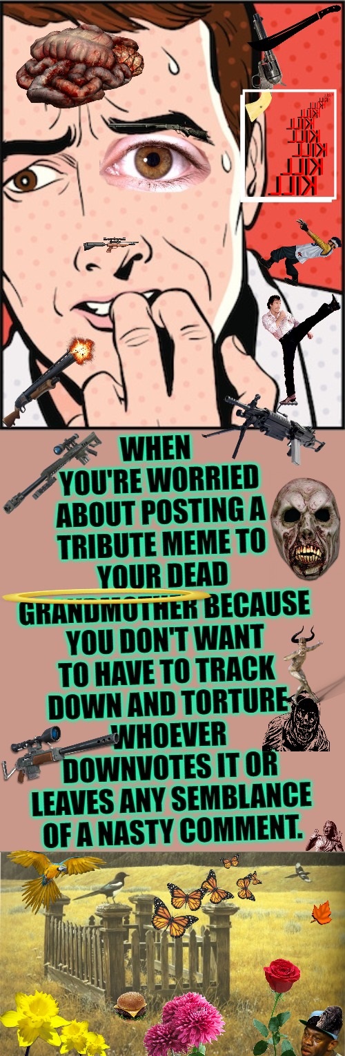 granny Blank Meme Template