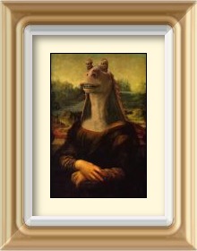 The Mona Meesa Blank Meme Template