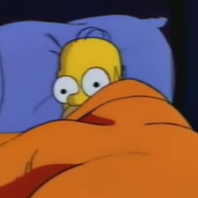 Wide-Eyed Homer Blank Meme Template