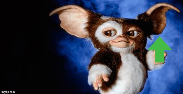 image tagged in greedy gizmo | made w/ Imgflip meme maker