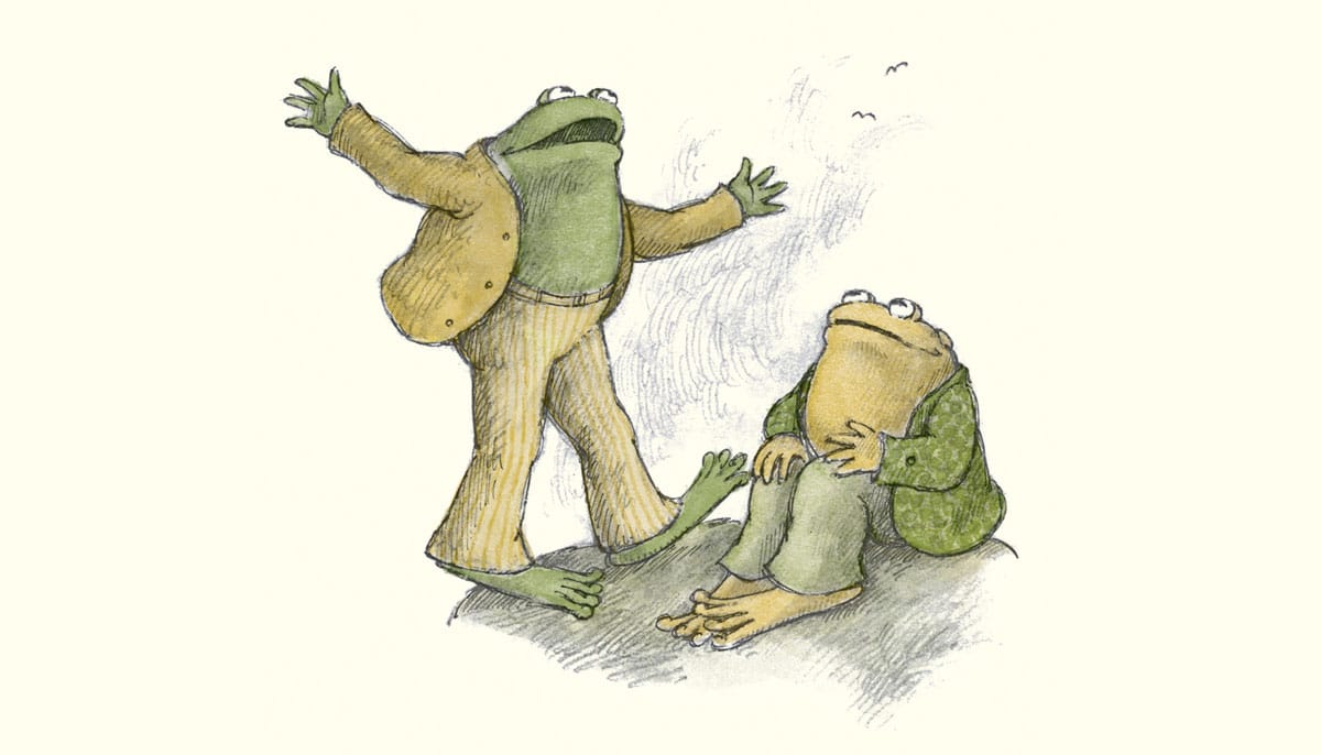 FROG AND TOAD 4 Blank Meme Template