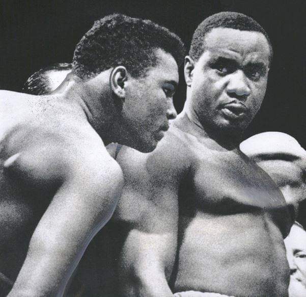 Muhammad Ali and Sonny Liston Blank Meme Template