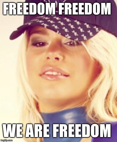 Maria Durbani | FREEDOM FREEDOM WE ARE FREEDOM | image tagged in maria durbani | made w/ Imgflip meme maker