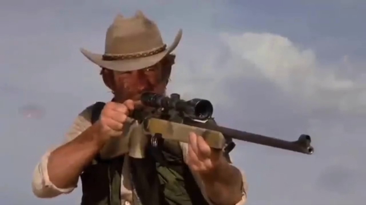 Chuck Norris Sniper Blank Meme Template