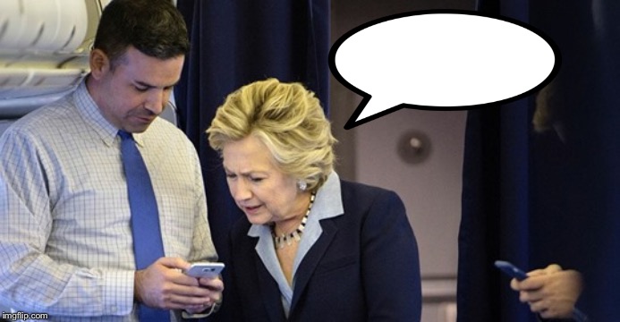 High Quality Hillary blackberry Blank Meme Template