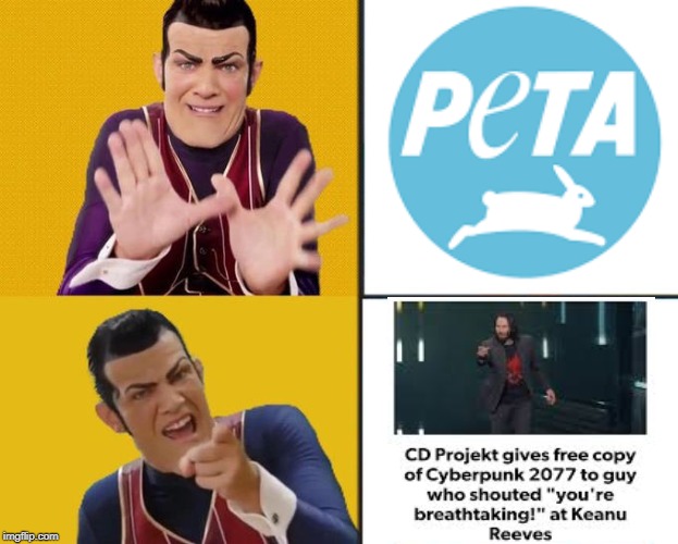 Robbie Rotten Drake template | image tagged in robbie rotten drake template | made w/ Imgflip meme maker