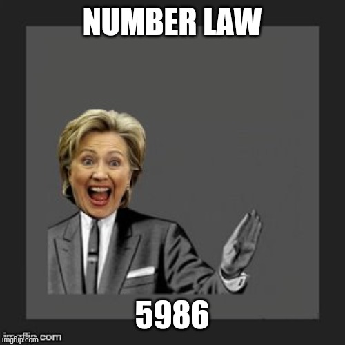 Delete Yourself | NUMBER LAW; 5986 | image tagged in delete yourself | made w/ Imgflip meme maker