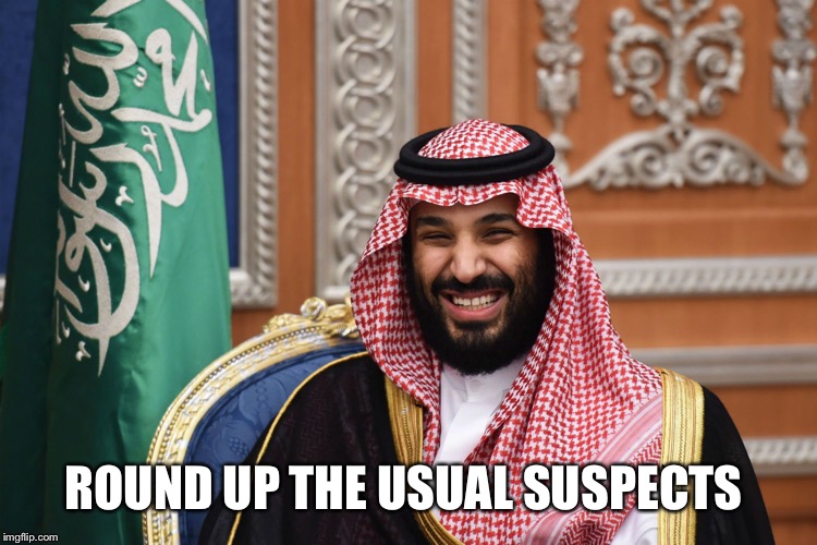 MBS Smiling | ROUND UP THE USUAL SUSPECTS | image tagged in mbs smiling | made w/ Imgflip meme maker