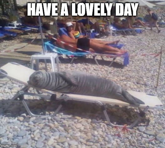 HAVE A LOVELY DAY | made w/ Imgflip meme maker