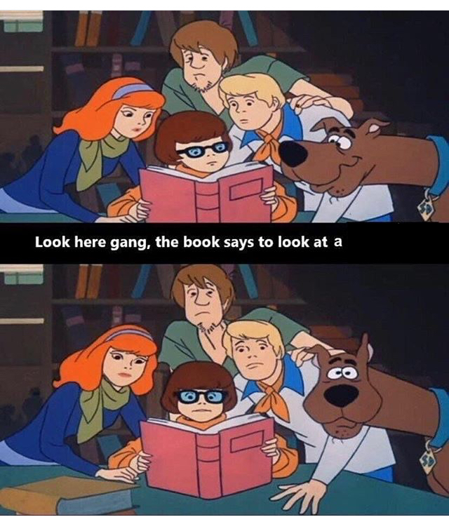 Scooby Doo Meme Template