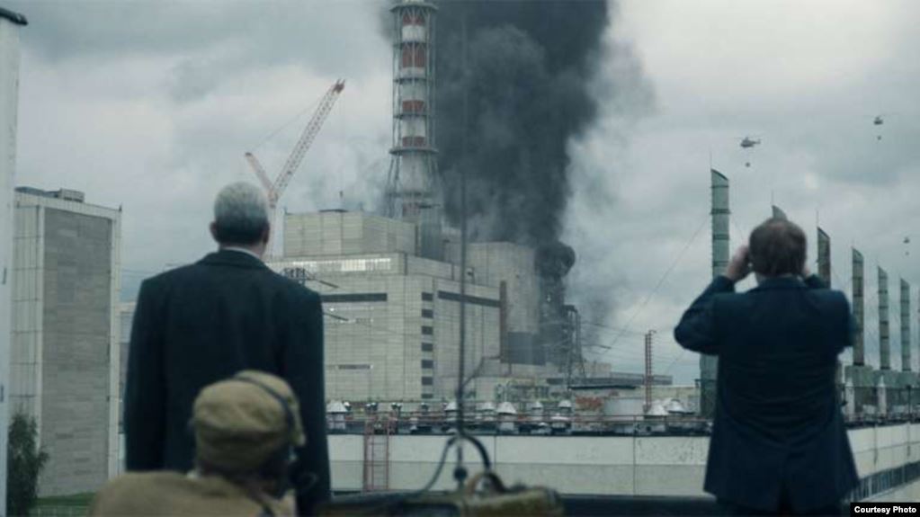 Chernobyl smoking building Blank Meme Template