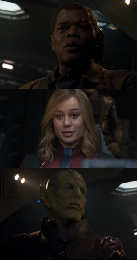 Captain Marvel Blank Meme Template