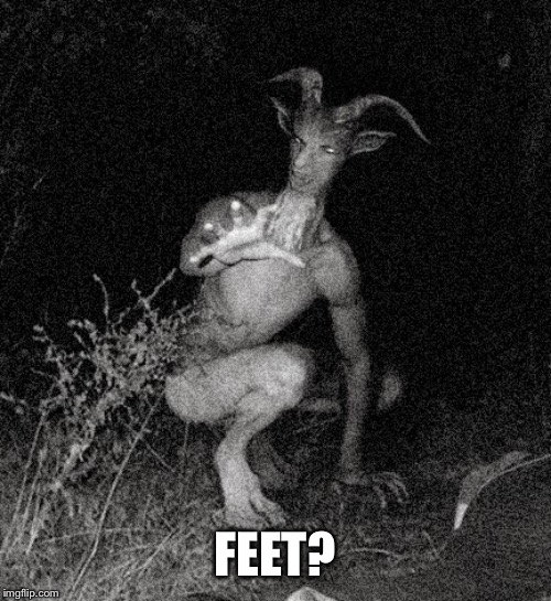 Goat Lad | FEET? | image tagged in funny,idk,memes | made w/ Imgflip meme maker