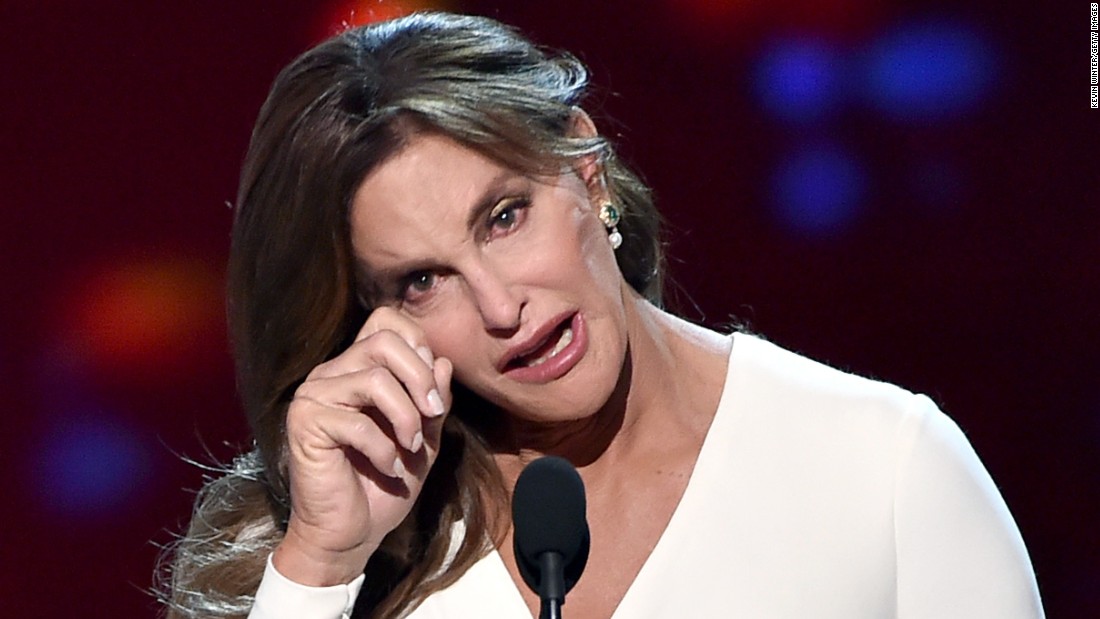 High Quality Caitlyn Jenner Crying Blank Meme Template