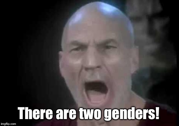There are two genders! | made w/ Imgflip meme maker