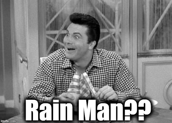Jethro | Rain Man?? | image tagged in jethro | made w/ Imgflip meme maker