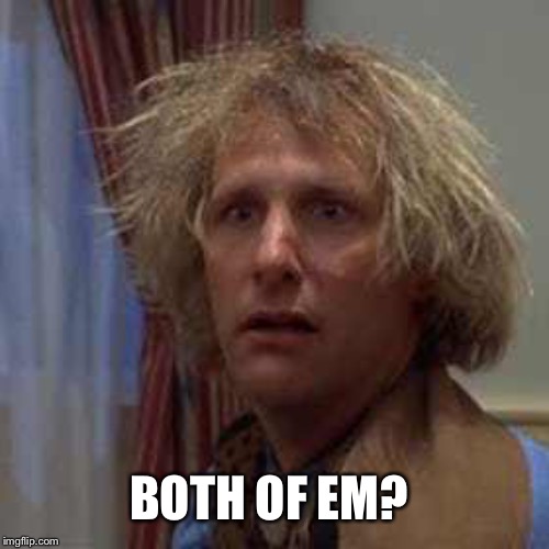 BOTH OF EM? | made w/ Imgflip meme maker