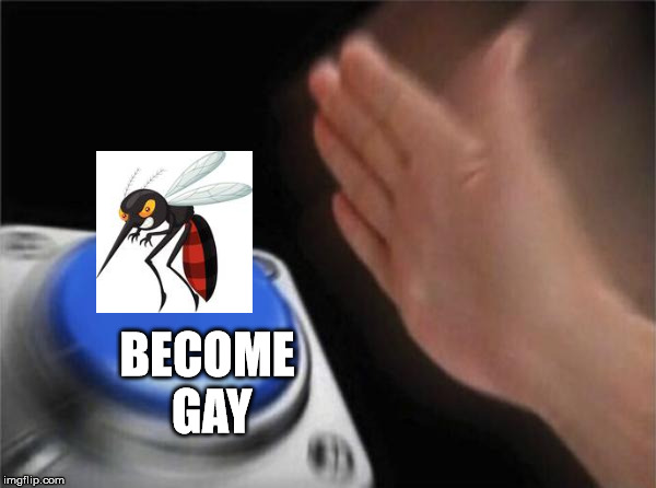 Blank Nut Button Meme | BECOME GAY | image tagged in memes,blank nut button | made w/ Imgflip meme maker