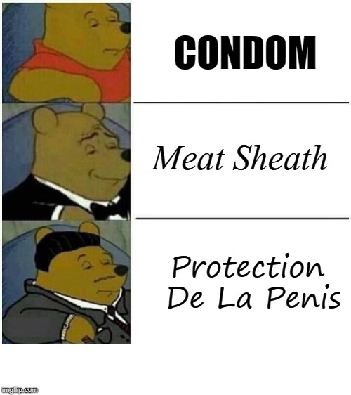 High Quality Winnie The Pooh Class Condom Blank Meme Template