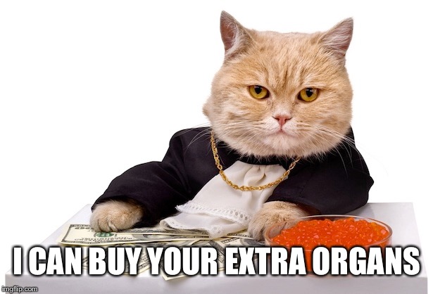 I CAN BUY YOUR EXTRA ORGANS | made w/ Imgflip meme maker