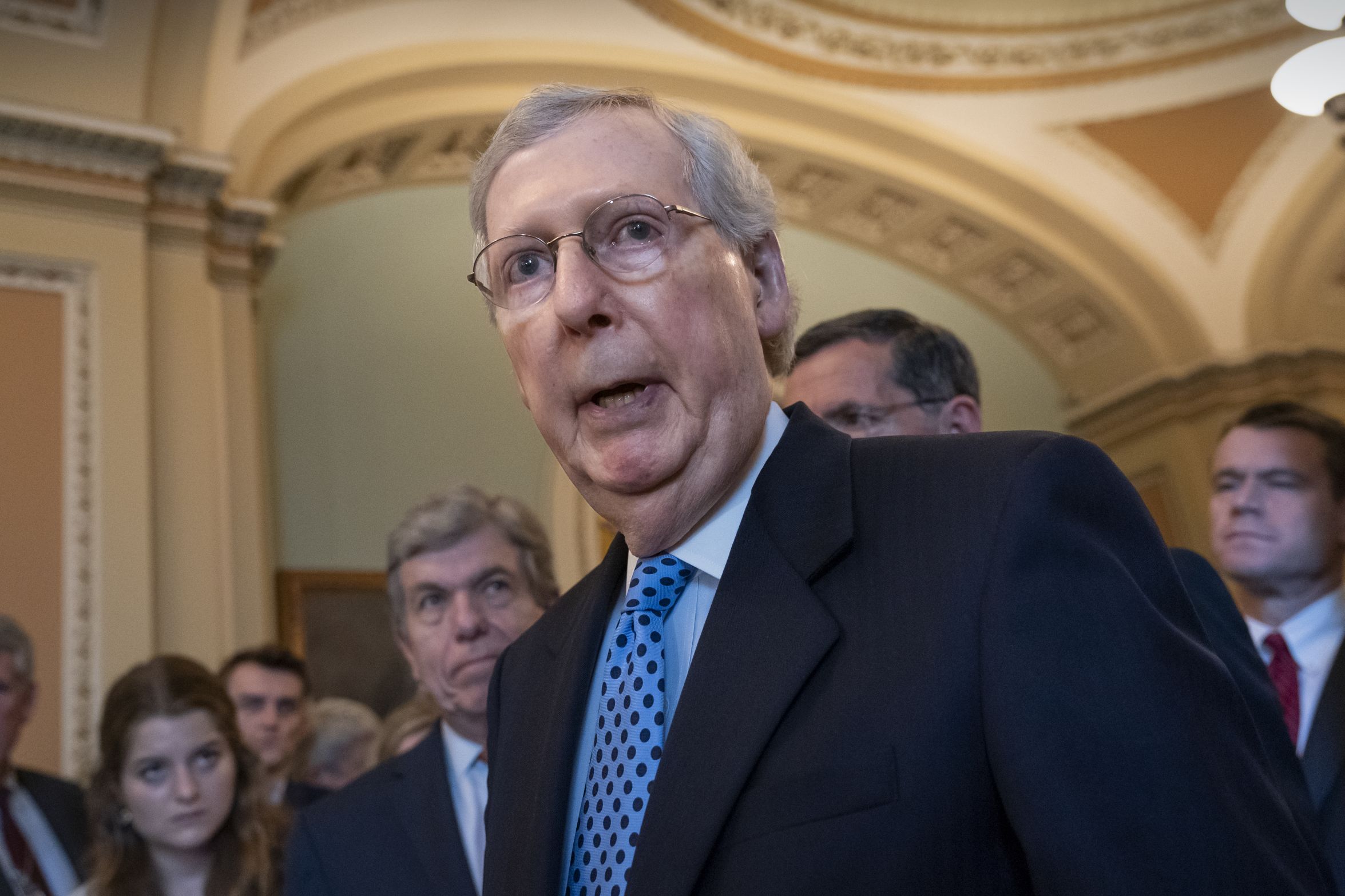 Mitch McConnell thinks.. Blank Meme Template