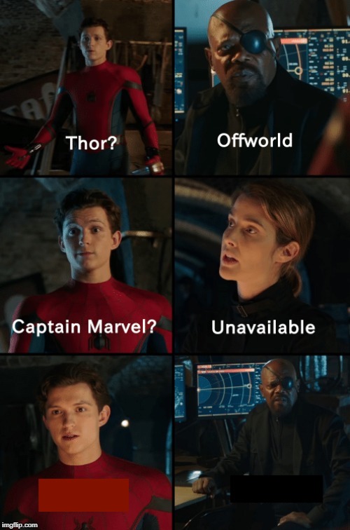 High Quality Spider-Man FFH what about? Blank Meme Template