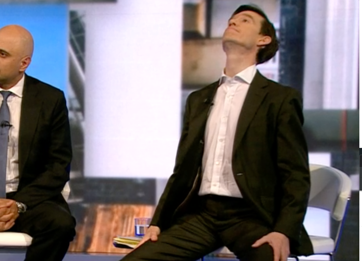 High Quality Rory Stewart's Moment of Despair Blank Meme Template