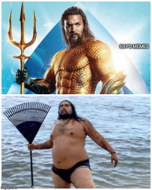 Aquaman Fantasies Blank Meme Template