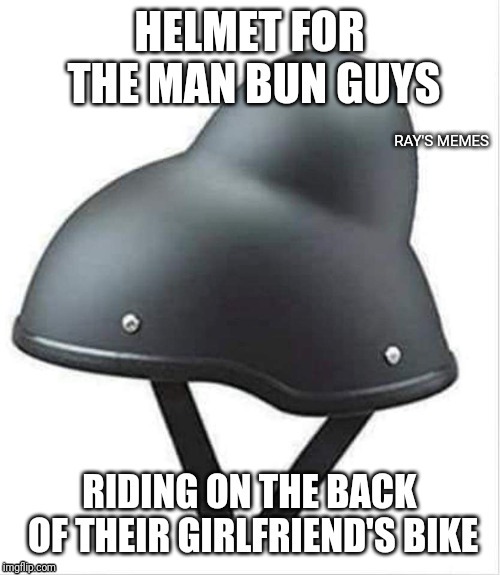 Man bun | RAY'S MEMES | image tagged in man bun | made w/ Imgflip meme maker
