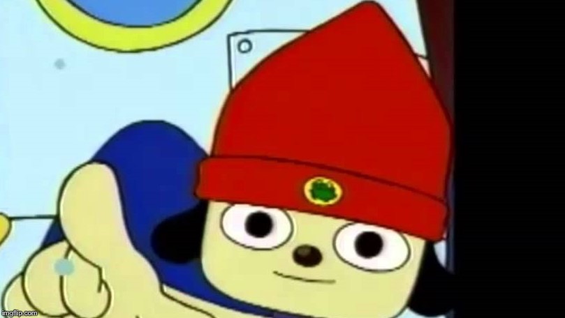 image tagged in parappa derp | made w/ Imgflip meme maker