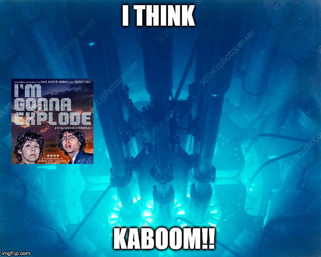 I THINK; KABOOM!! | made w/ Imgflip meme maker