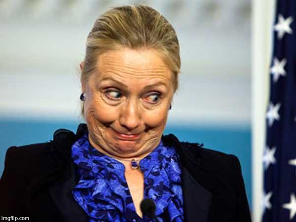 Hillary Clinton Face | image tagged in hillary clinton face | made w/ Imgflip meme maker