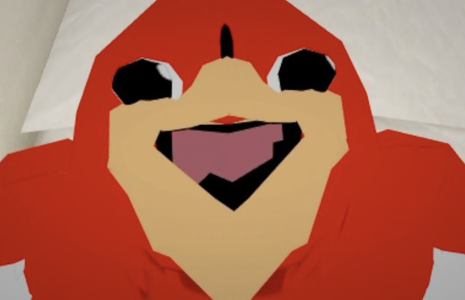 High Quality XX Uganda knuckles Blank Meme Template