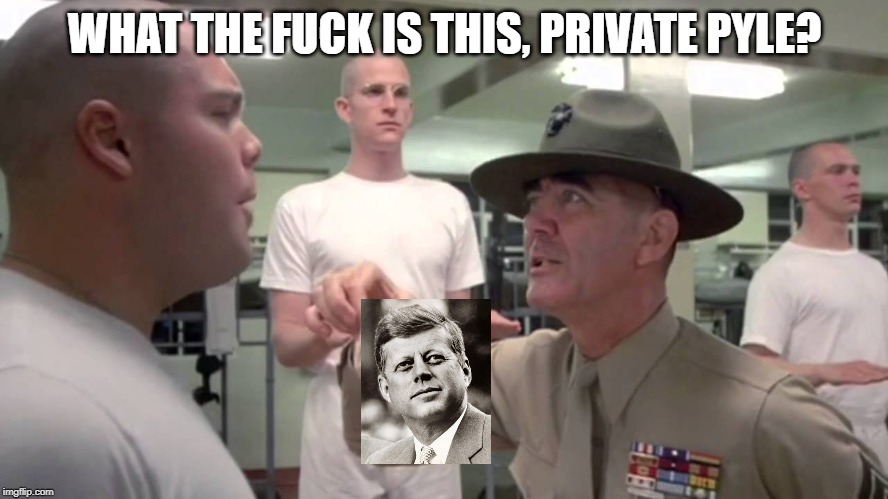 jelly donut | WHAT THE FUCK IS THIS, PRIVATE PYLE? | image tagged in jelly donut | made w/ Imgflip meme maker