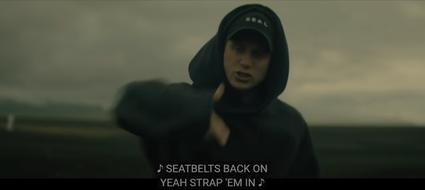 NF Seatbelts back on yeah strap em in Blank Meme Template