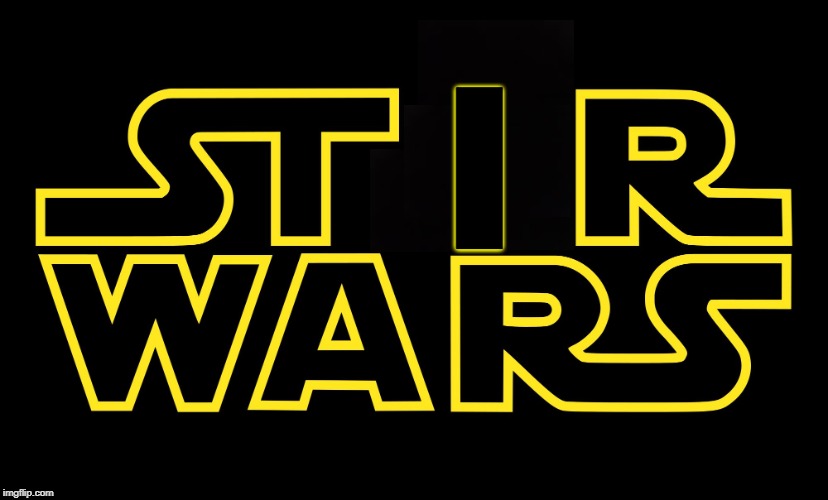 Star Wars Logo | I | image tagged in star wars logo | made w/ Imgflip meme maker