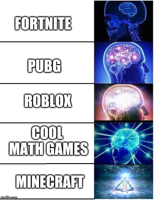 Expanding Brain Meme Imgflip - roblox ball roblox cool math games
