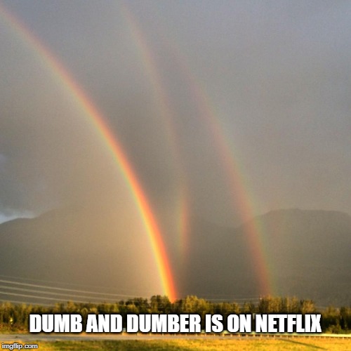 2017 IS FULL OF GOD LOVE AND MIRACLES GET SOME AND SHARE WITH SO | DUMB AND DUMBER IS ON NETFLIX | image tagged in 2017 is full of god love and miracles get some and share with so | made w/ Imgflip meme maker