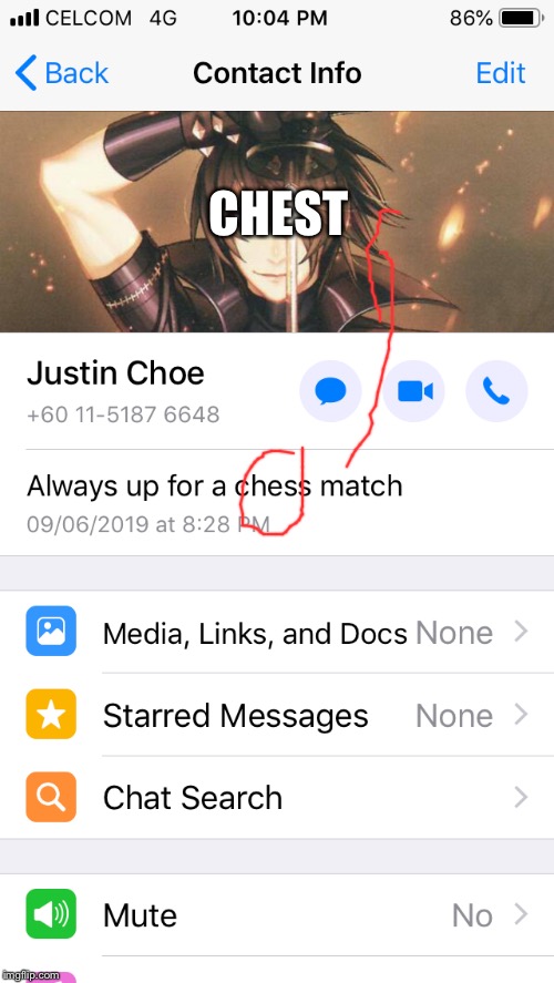 Lel | CHEST | image tagged in haha | made w/ Imgflip meme maker