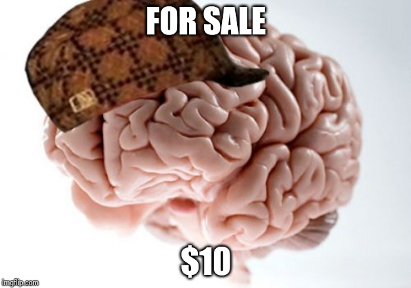 Scumbag Brain Meme | FOR SALE $10 | image tagged in memes,scumbag brain | made w/ Imgflip meme maker