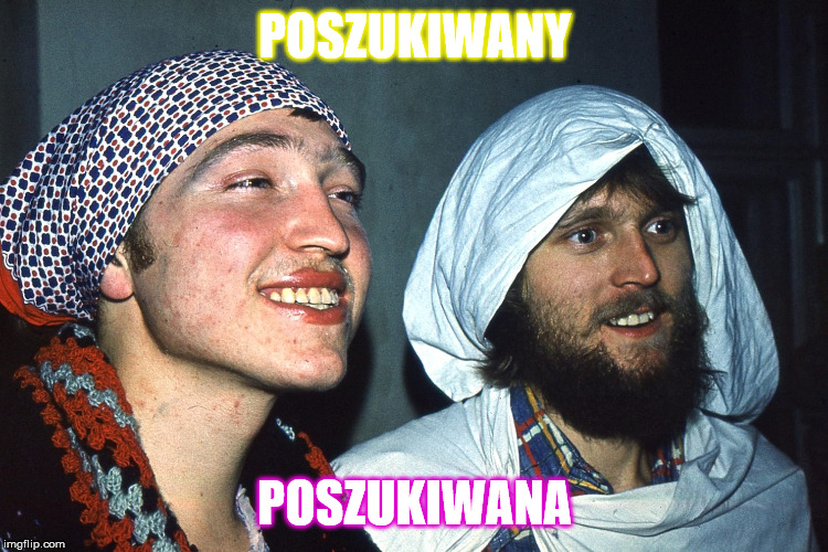 POSZUKIWANY; POSZUKIWANA | image tagged in parody,film,polish | made w/ Imgflip meme maker