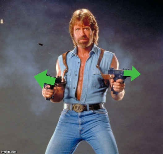 Chuck Norris Guns Meme | image tagged in memes,chuck norris guns,chuck norris | made w/ Imgflip meme maker