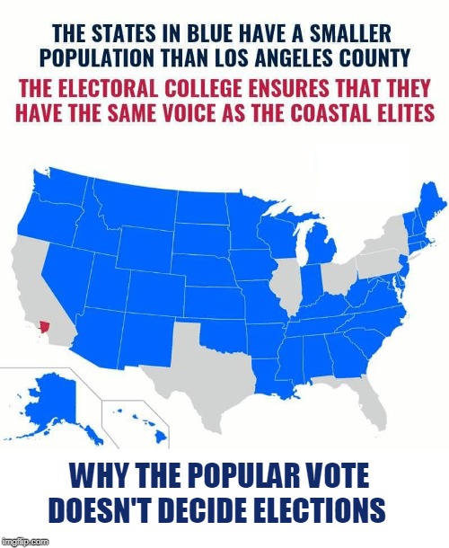 WHY THE POPULAR VOTE DOESN'T DECIDE ELECTIONS | made w/ Imgflip meme maker