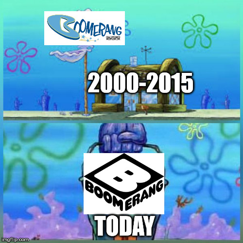 Krusty Krab Vs Chum Bucket | 2000-2015; TODAY | image tagged in memes,krusty krab vs chum bucket | made w/ Imgflip meme maker