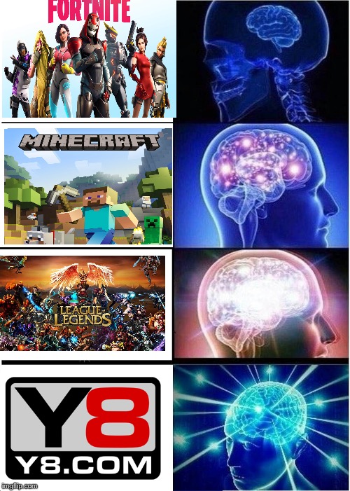 Expanding Brain for Gamers | image tagged in memes,expanding brain,funny | made w/ Imgflip meme maker